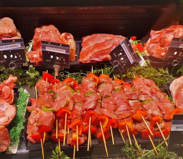 BROCHETTE DE BOEUF