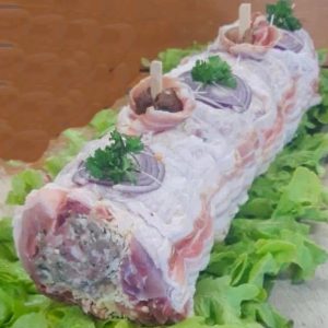 roti de volailles farci